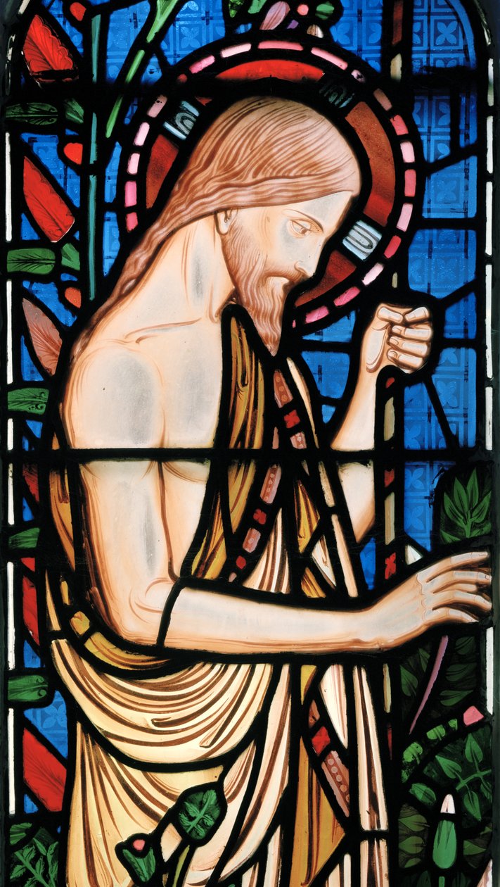 Noli Me Tangere, ok.1864 (witraż) autorstwa Nathaniel Westlake