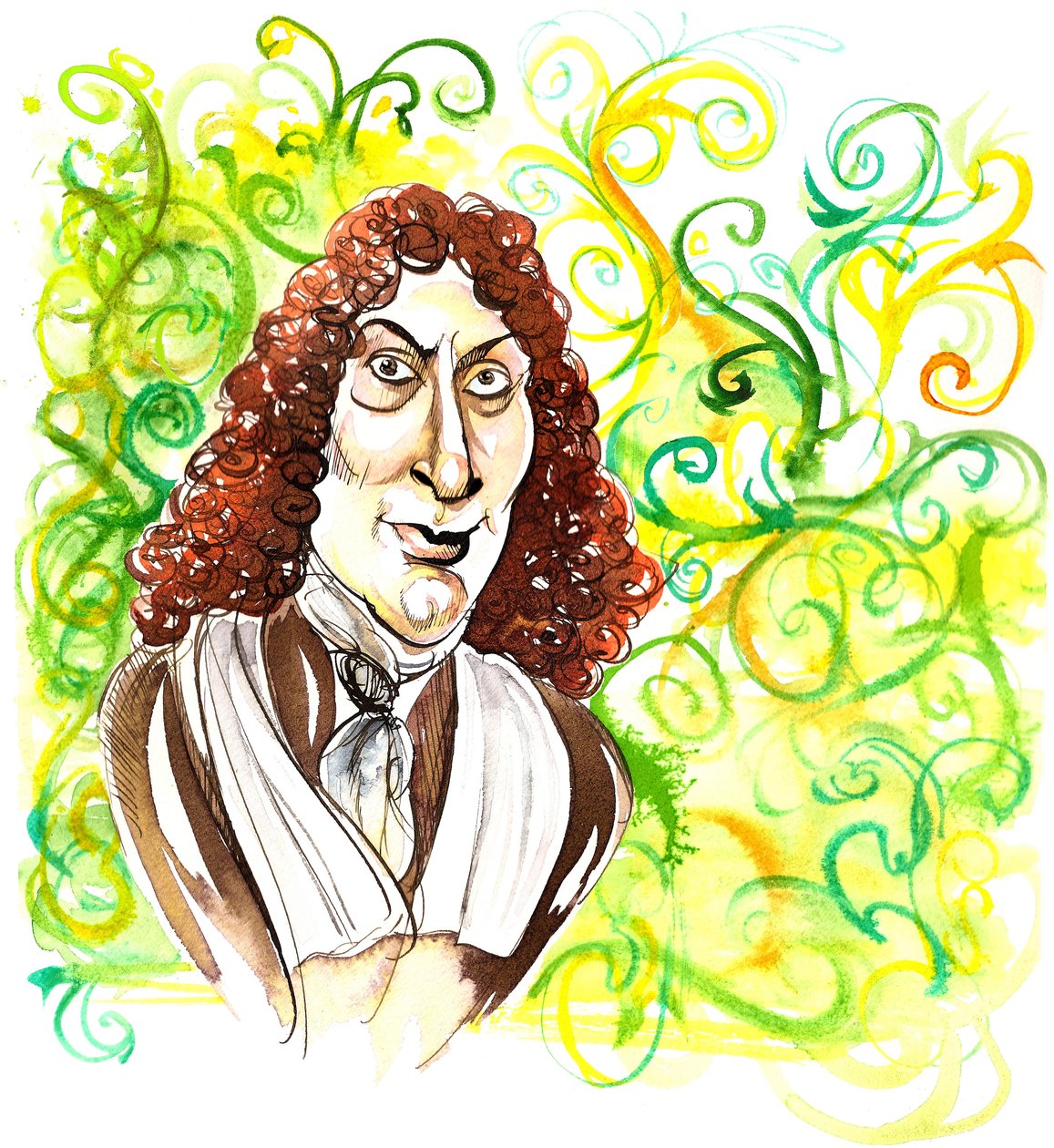 Arcangelo Corelli - karykatury autorstwa Neale Osborne