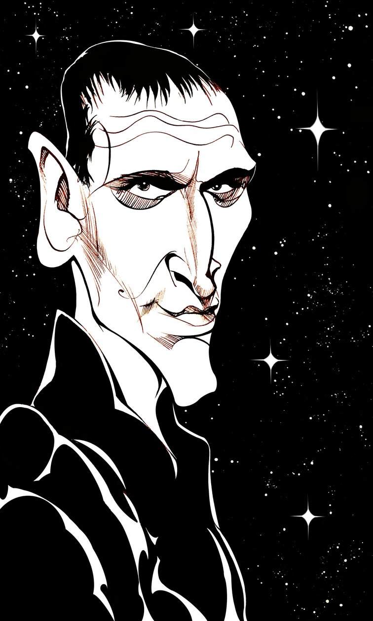 Christopher Eccleston jako Doctor Who w serialu telewizyjnym BBC o tym samym tytule autorstwa Neale Osborne