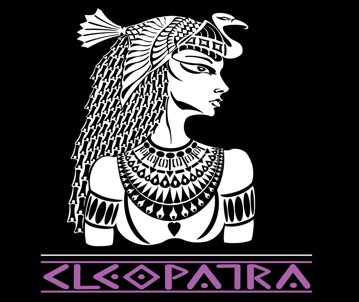 Kleopatra, nowa wersja obrazu pliku bw, 2006 Neale Osborne autorstwa Neale Osborne