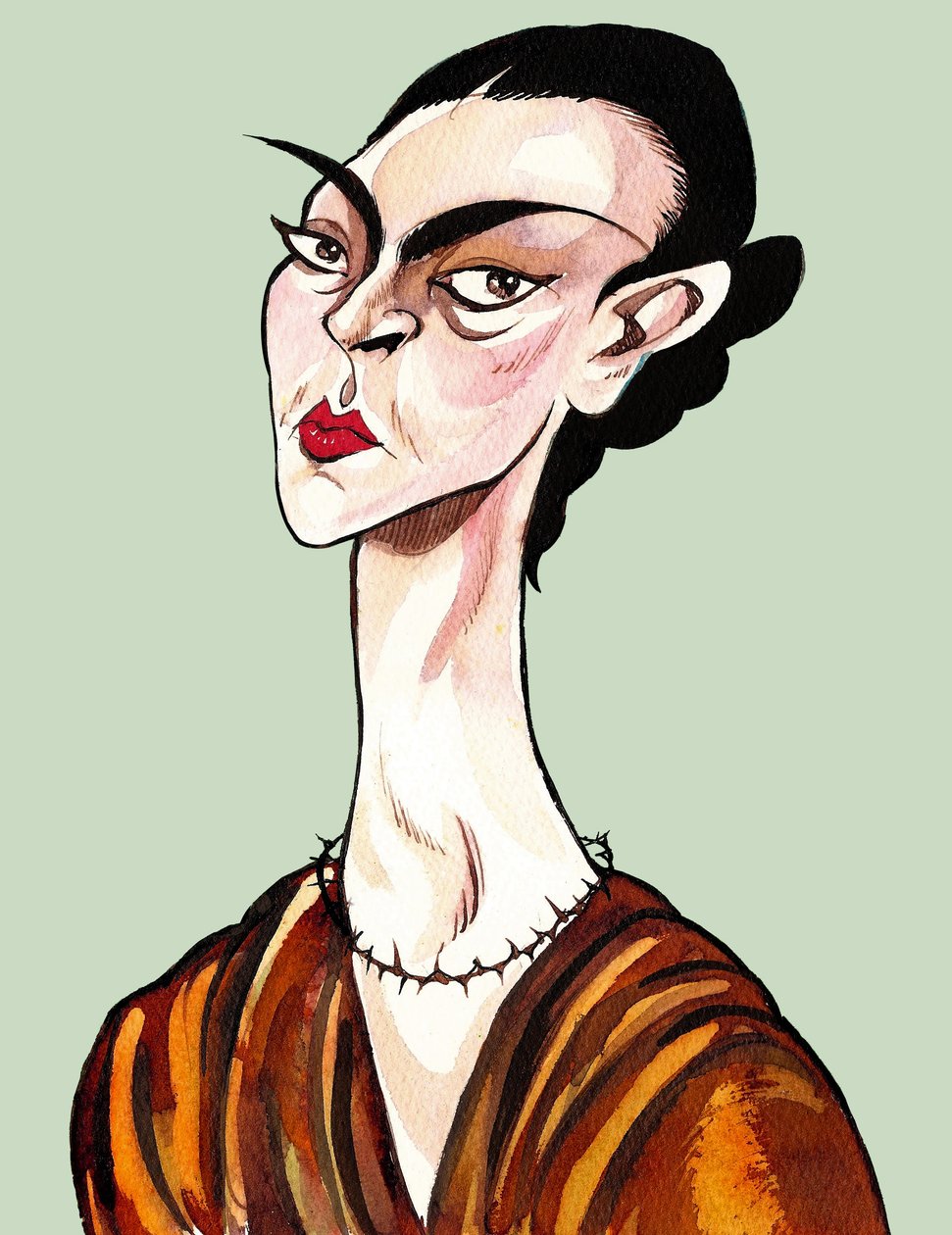 Frida Kahlo autorstwa Neale Osborne