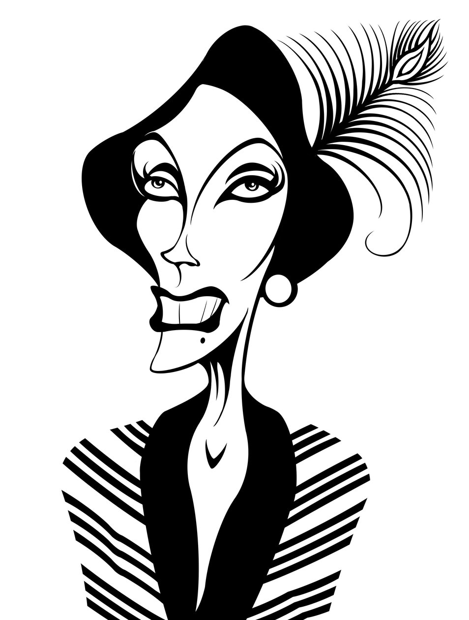 Gloria Swanson, 2018 autorstwa Neale Osborne