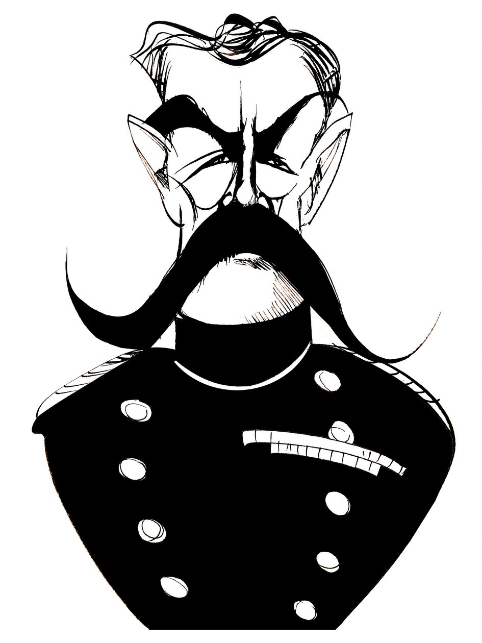 Herbert Kitchener - urodzony w Irlandii, brytyjski feldmarszałek, pierwszy hrabia Kitchener. autorstwa Neale Osborne