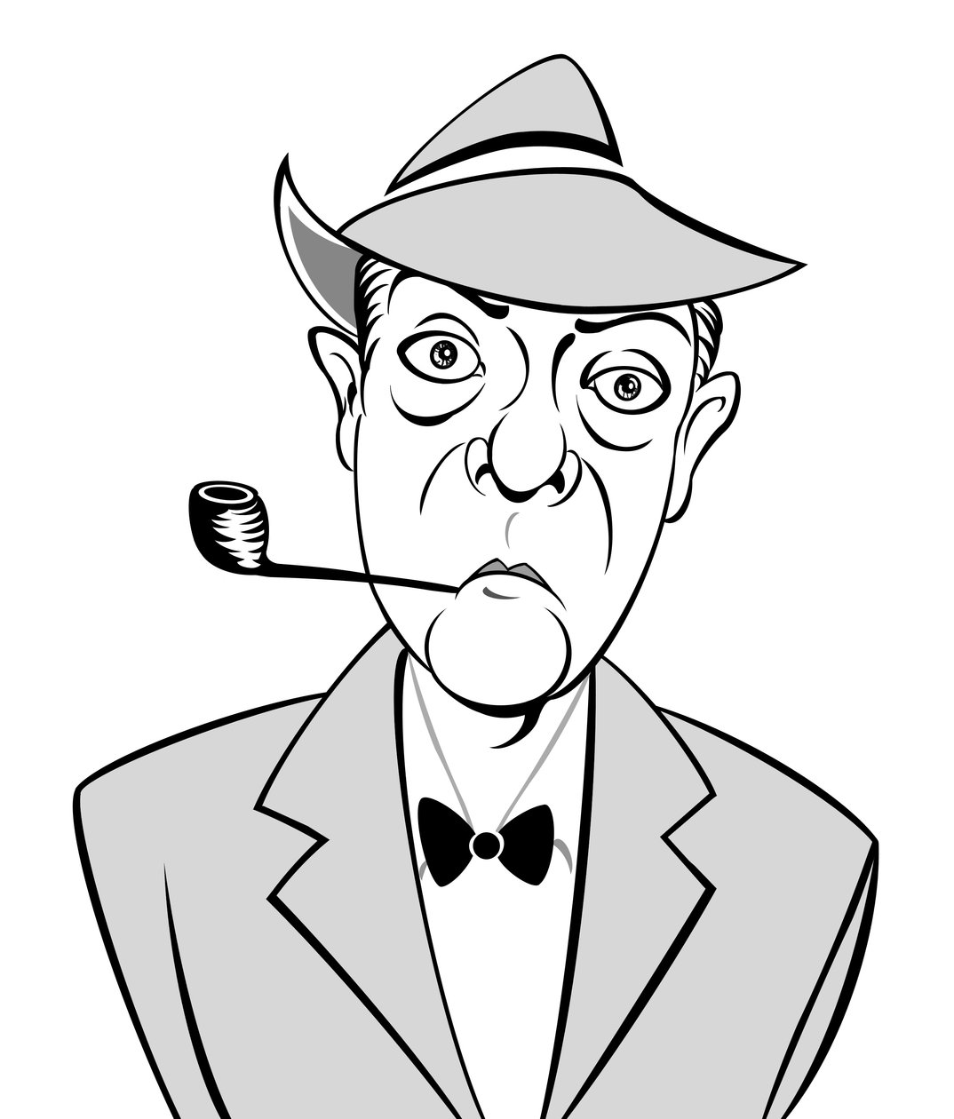 Jacques Tati autorstwa Neale Osborne