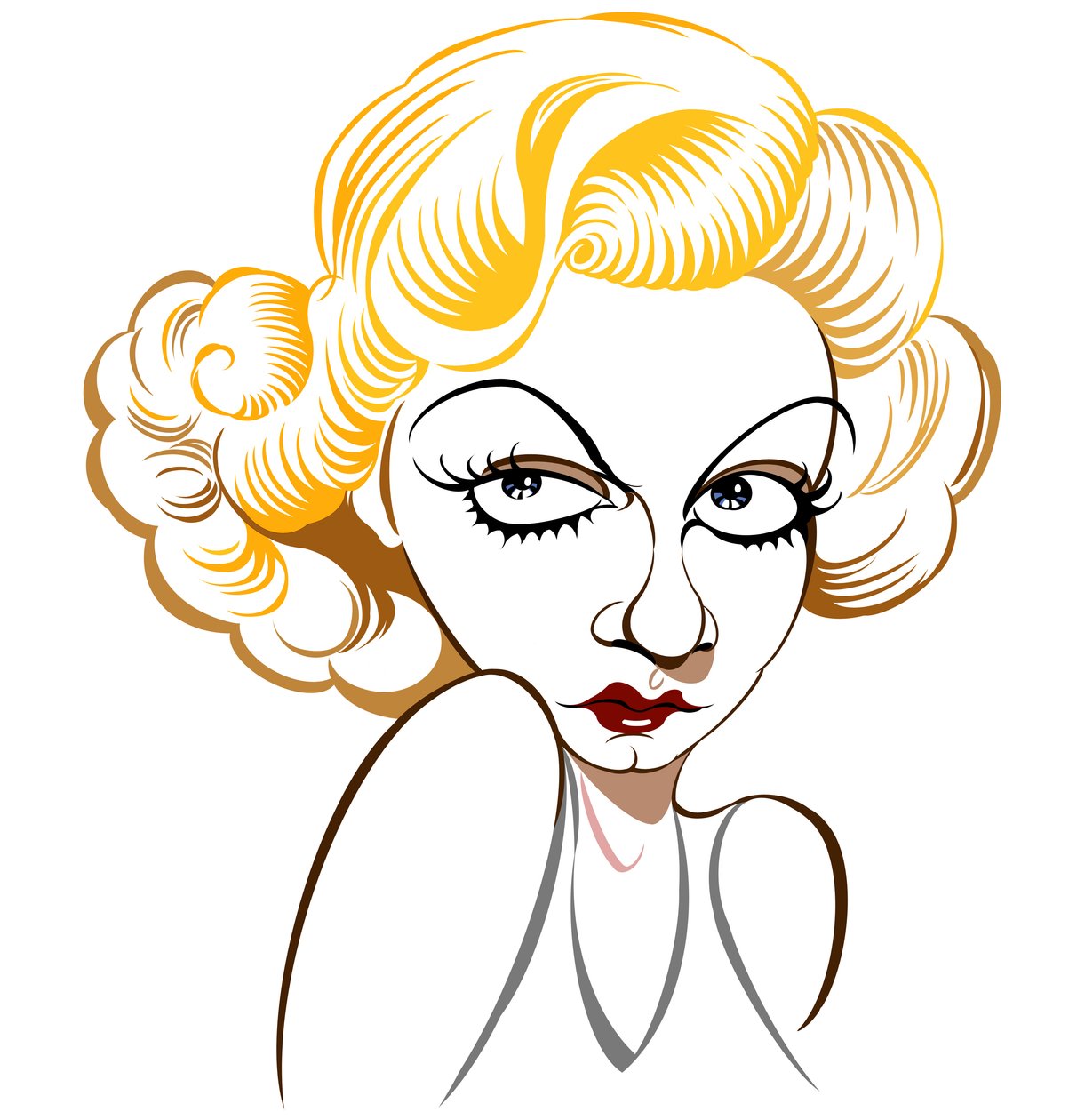 Jean Harlow, 2018 autorstwa Neale Osborne