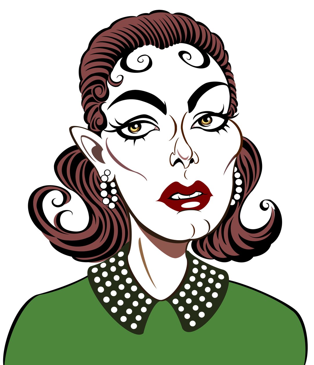 Kim Novak, cyfrowy (2018) autorstwa Neale Osborne