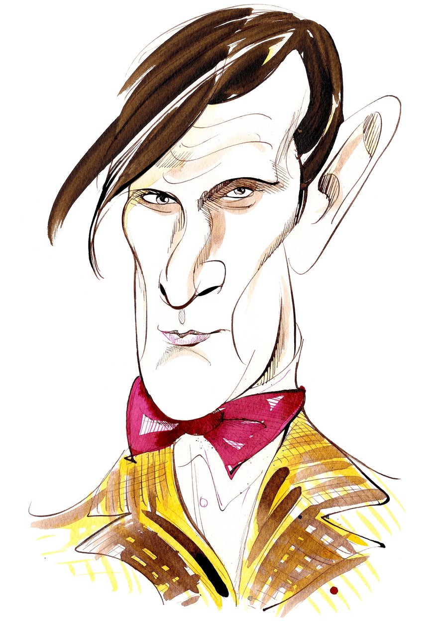 Matt Smith jako Doctor Who w serialu telewizyjnym BBC o tym samym tytule autorstwa Neale Osborne