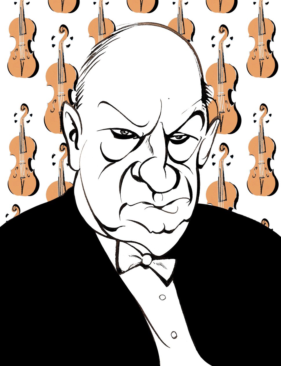 Paul Hindemith - niemiecki kompozytor, dyrygent i altowiolista, 1895-1963 autorstwa Neale Osborne