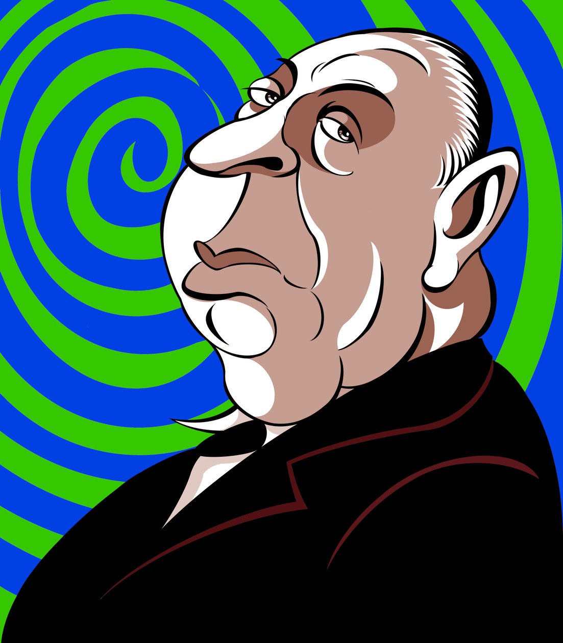 Alfred Hitchcock, 2018 autorstwa Neale Osborne