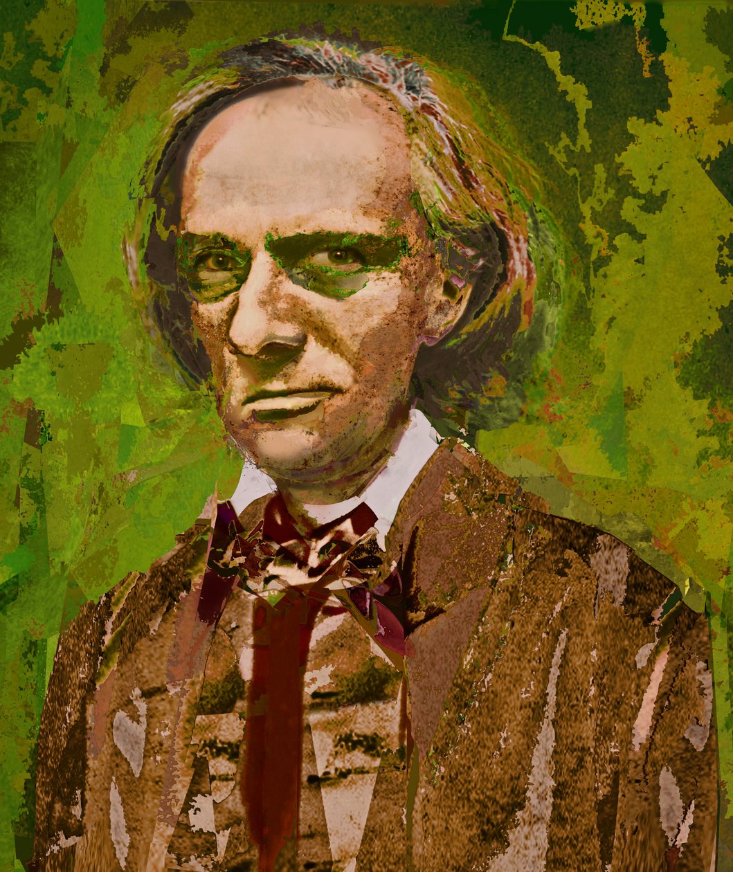 Charles Baudelaire, 2021 (cyfrowy) autorstwa Neale Osborne