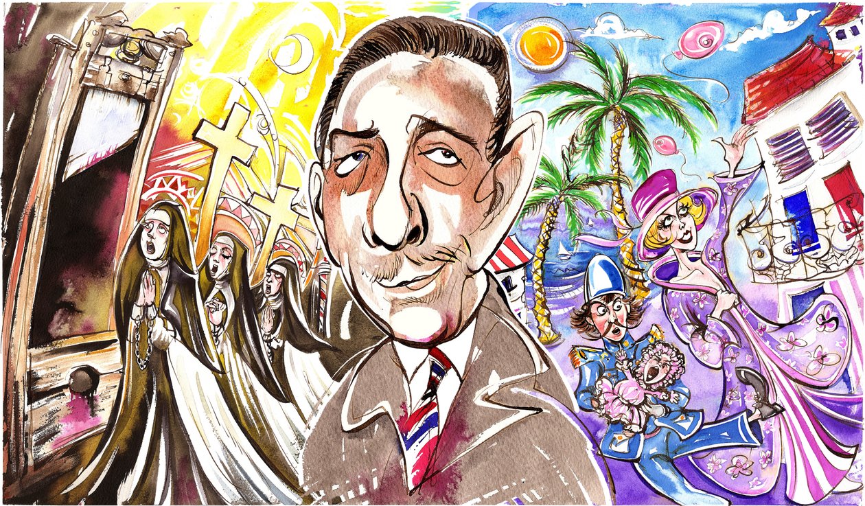 Francis Poulenc – francuski kompozytor autorstwa Neale Osborne