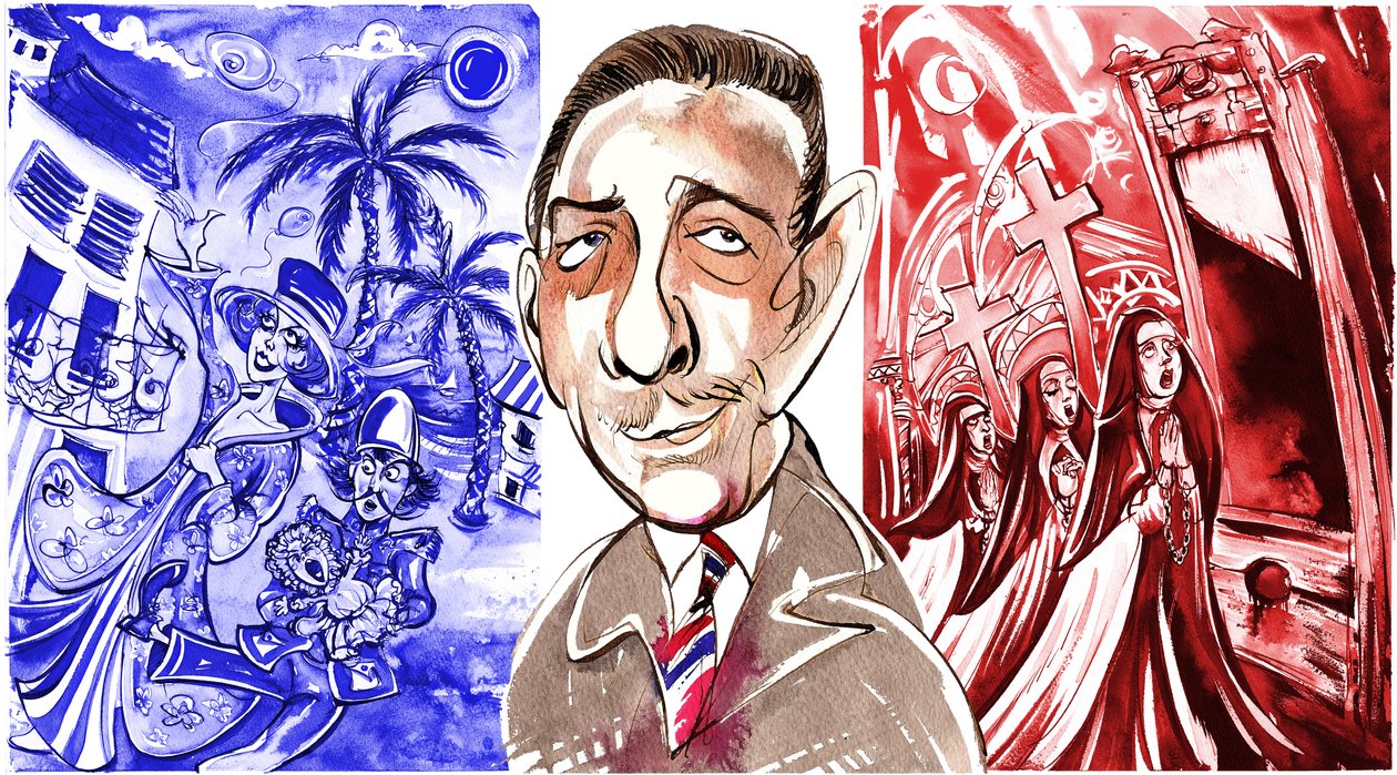 Francis Poulenc – francuski kompozytor autorstwa Neale Osborne