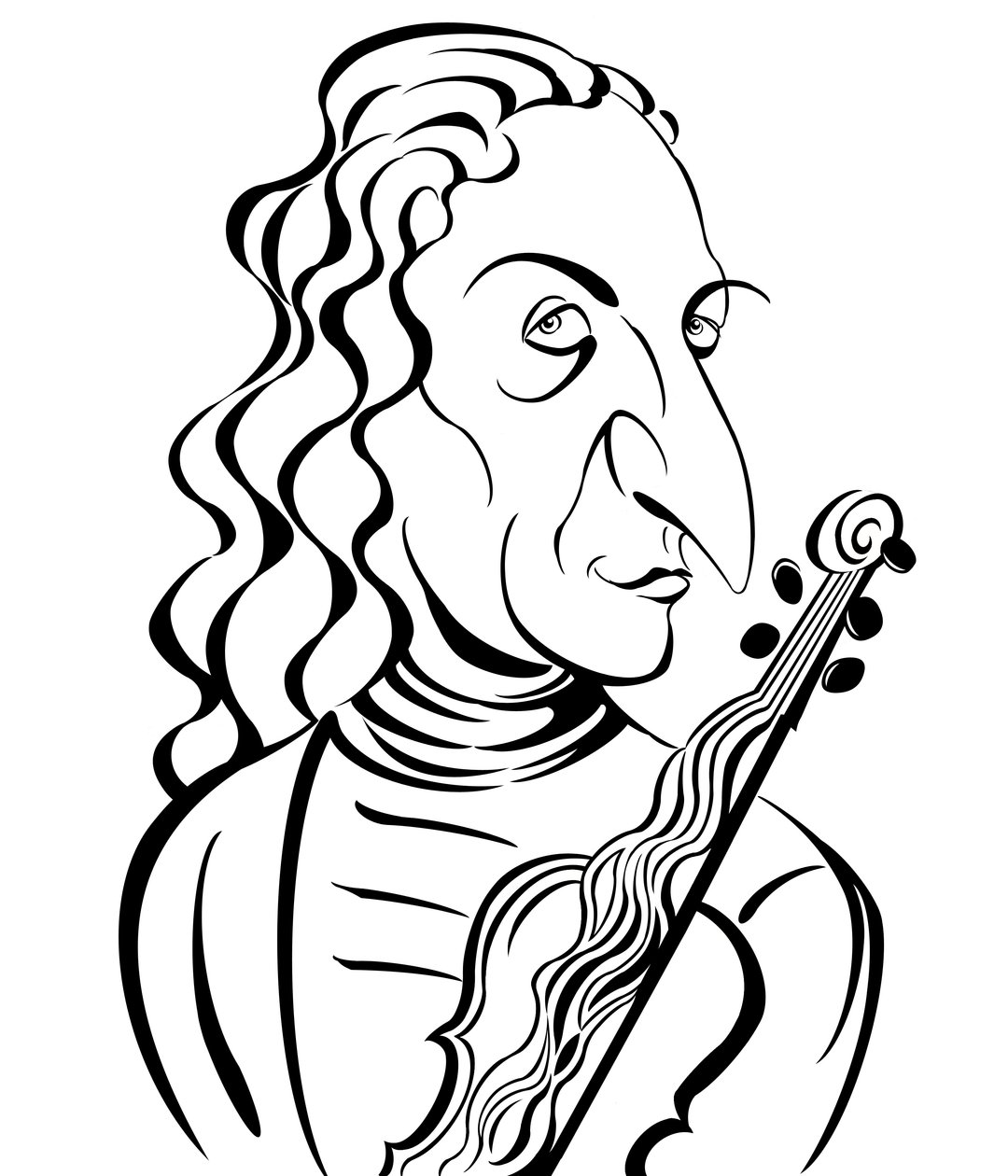 Giuseppe Tartini, 2019 (cyfrowy) autorstwa Neale Osborne
