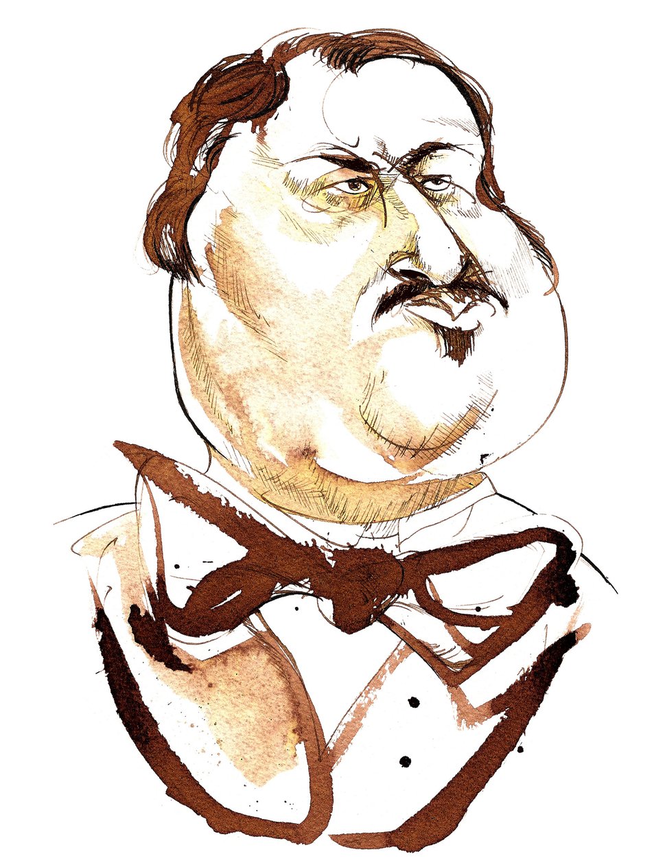 Honoré de Balzac, francuski powieściopisarz, 1799-1850 autorstwa Neale Osborne