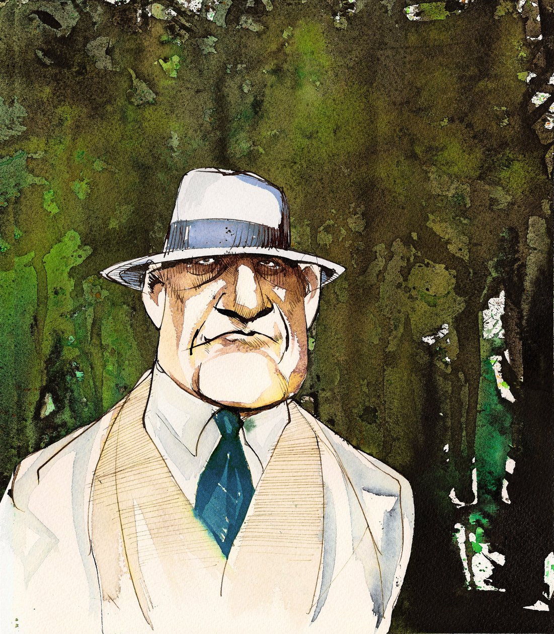 Jean Sibelius, skazany jako starszy mężczyzna autorstwa Neale Osborne