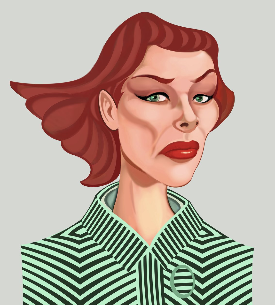 Katharine Hepburn, 2021 (w wersji cyfrowej) autorstwa Neale Osborne