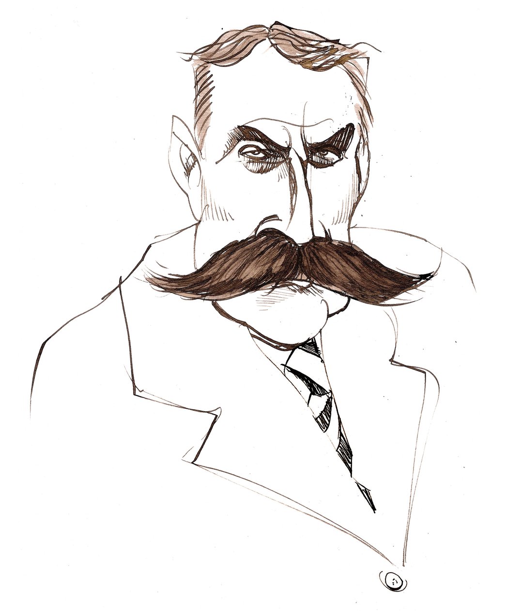 Sir Edward Elgar, 2022 (tusz) autorstwa Neale Osborne