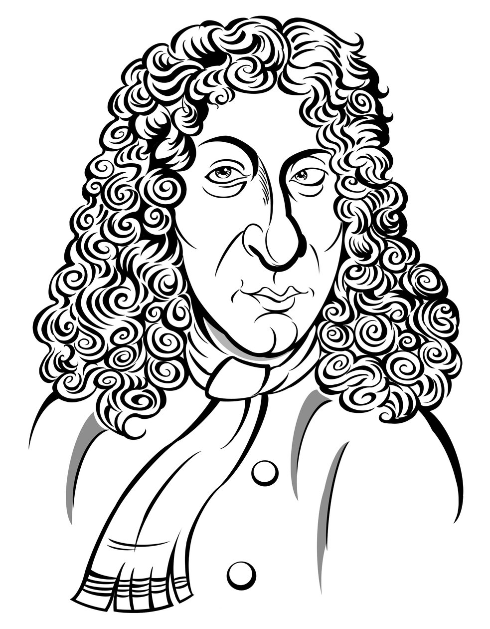 Tomaso Giovanni Albinoni, 2019 (cyfrowy) autorstwa Neale Osborne