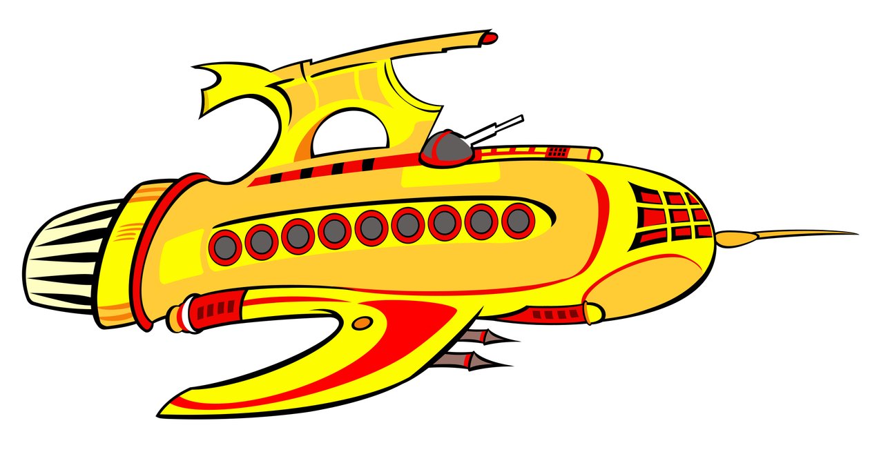War Rocket Ajax, 2023 (cyfrowo) autorstwa Neale Osborne