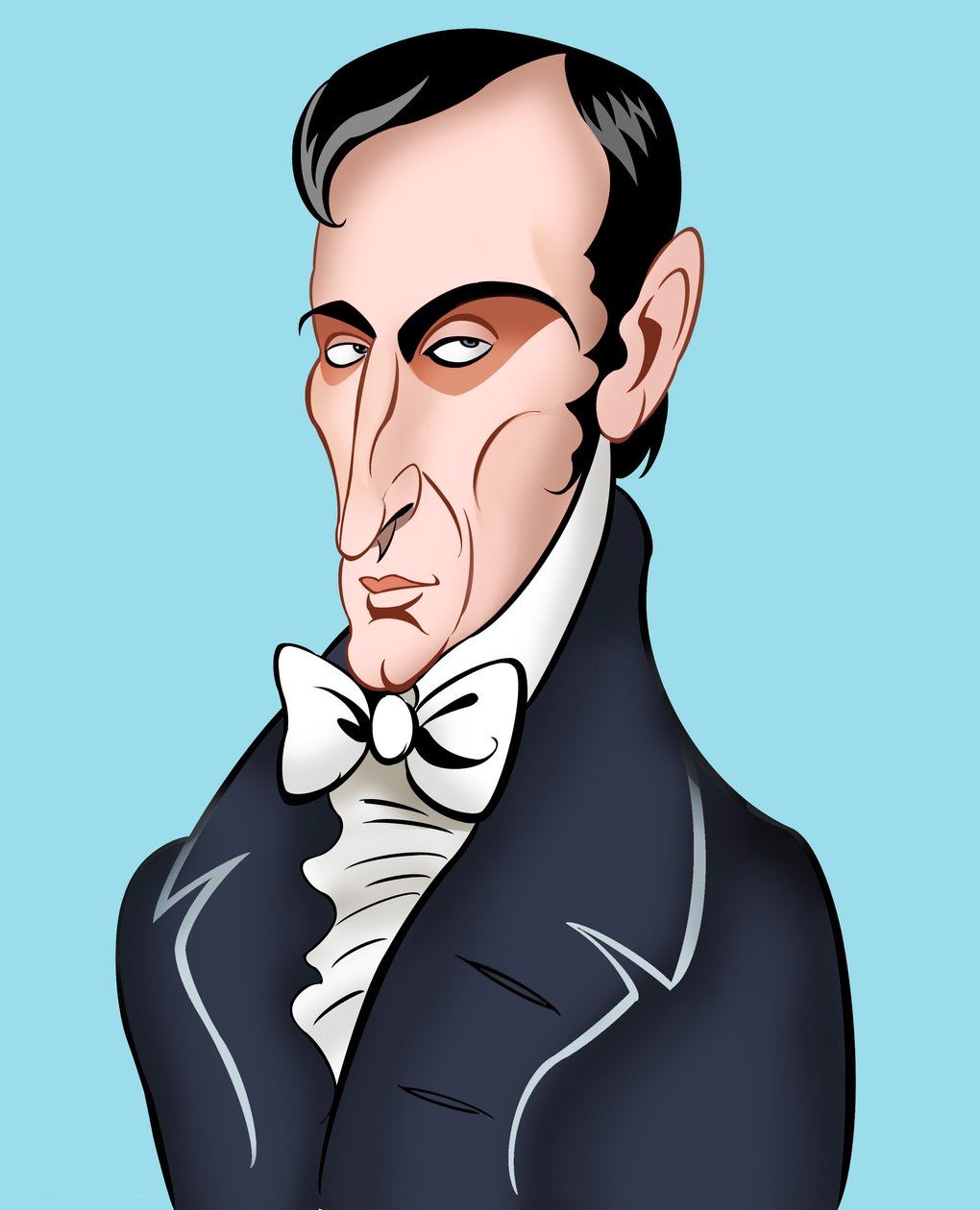 William Wordsworth, 2019 (cyfrowy) autorstwa Neale Osborne