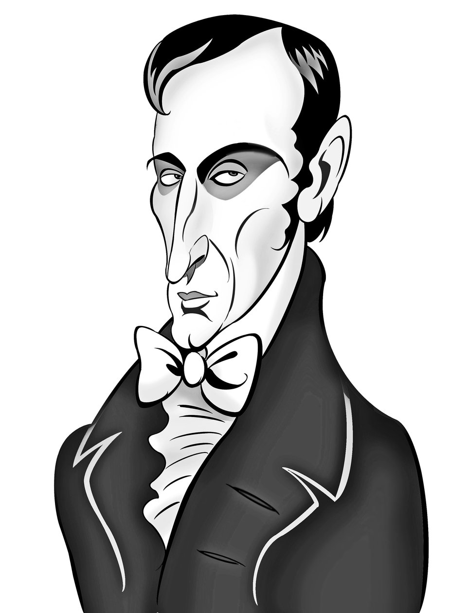 William Wordsworth, 2019 (cyfrowy) autorstwa Neale Osborne