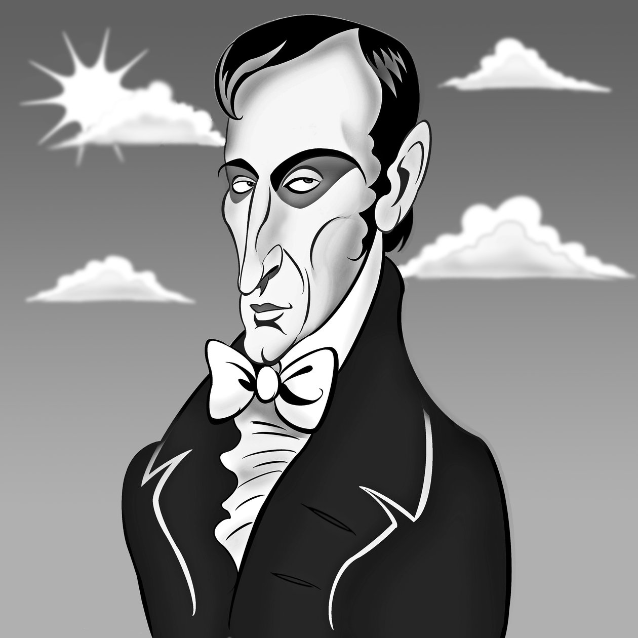 William Wordsworth, 2019 (cyfrowy) autorstwa Neale Osborne