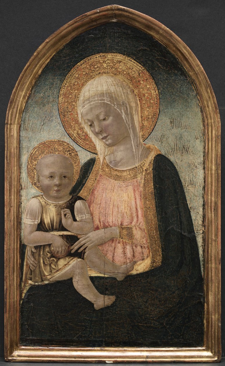 Dziewica z Dzieciątkiem, c. 1460. autorstwa Neri de Bicci