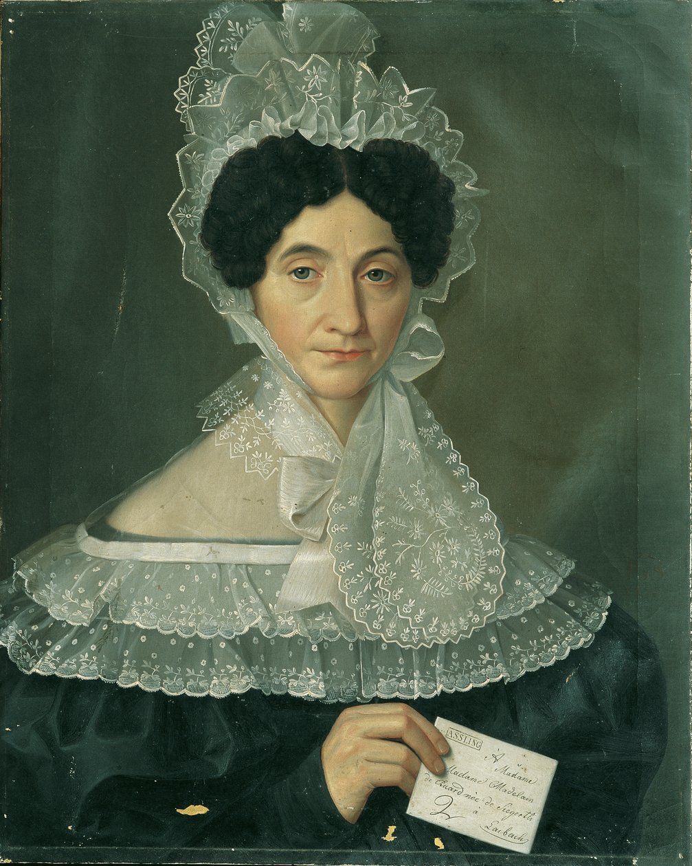 Popiersie Magdaleny Ruard (zm. 1858) autorstwa Leopold Blonder