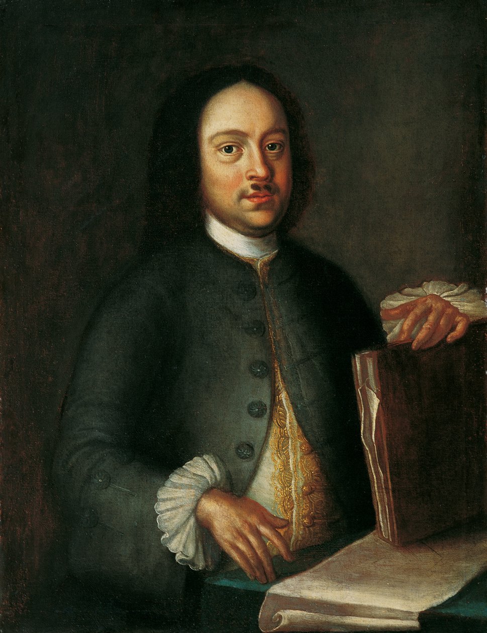 Nadworny architekt Nicolaus Freiherr von Pacassi (1716-1790) autorstwa Leopold Blonder