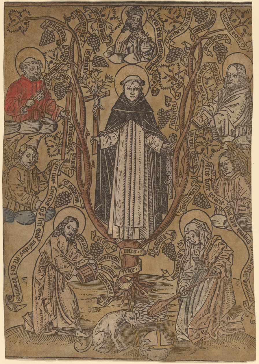 Drzewo Genealogiczne Dominikanów autorstwa Netherlandish 15th Century