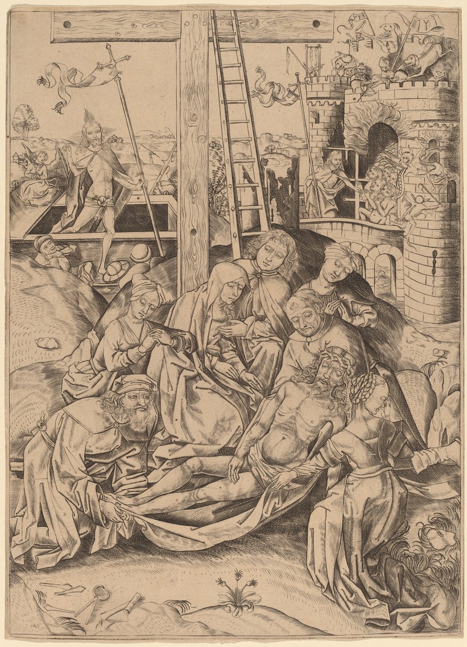 Lamentacja autorstwa Netherlandish 15th Century