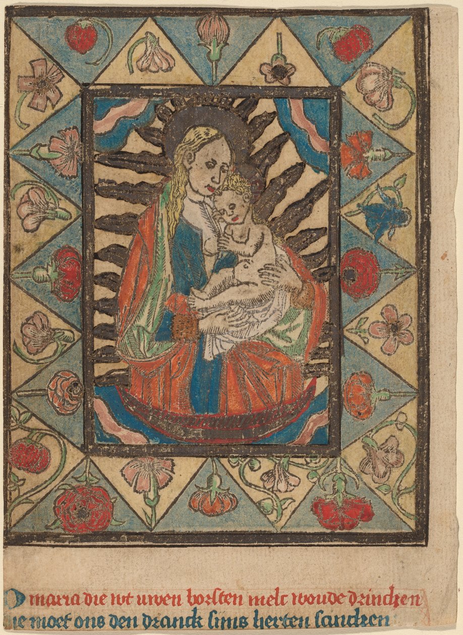Madonna z Dzieciątkiem autorstwa Netherlandish 15th Century