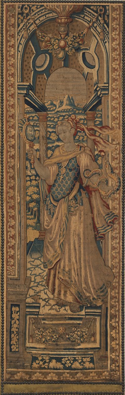Cztery kardynalne cnoty: roztropność autorstwa Netherlandish 16th Century
