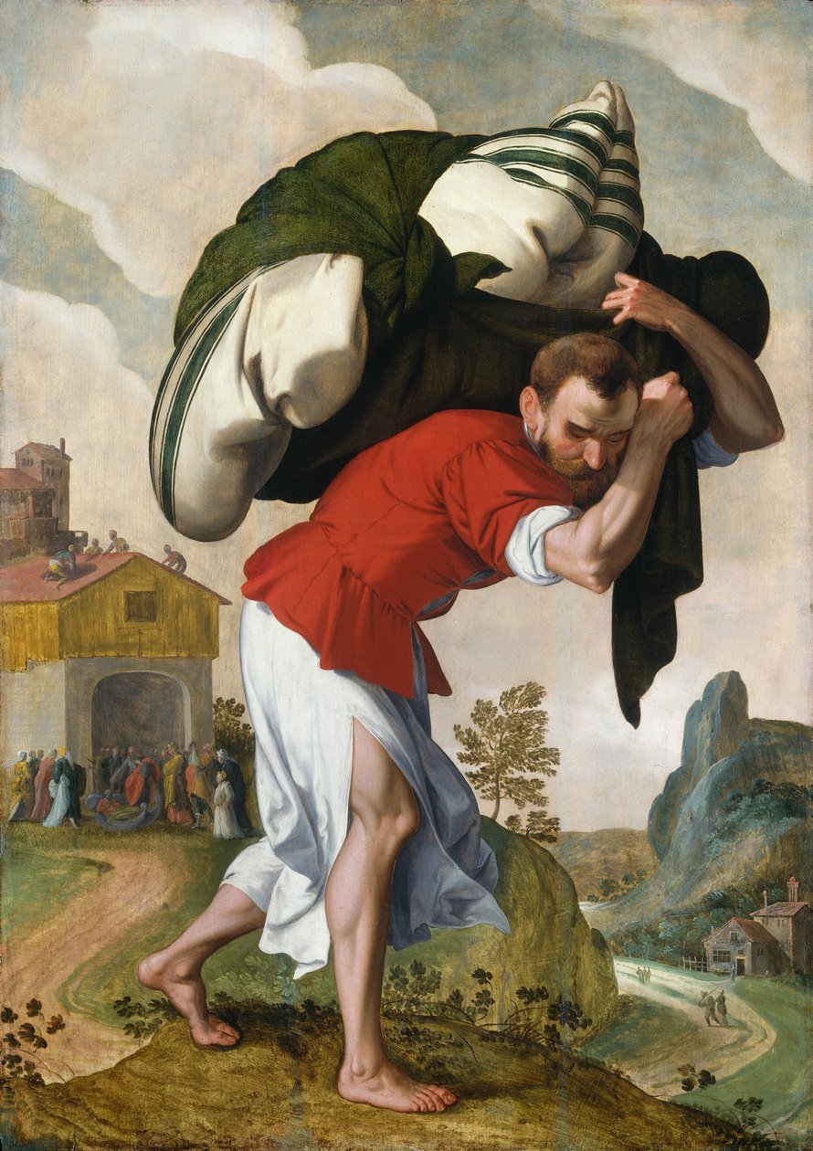 Uzdrowienie paralityka autorstwa Netherlandish 16th Century
