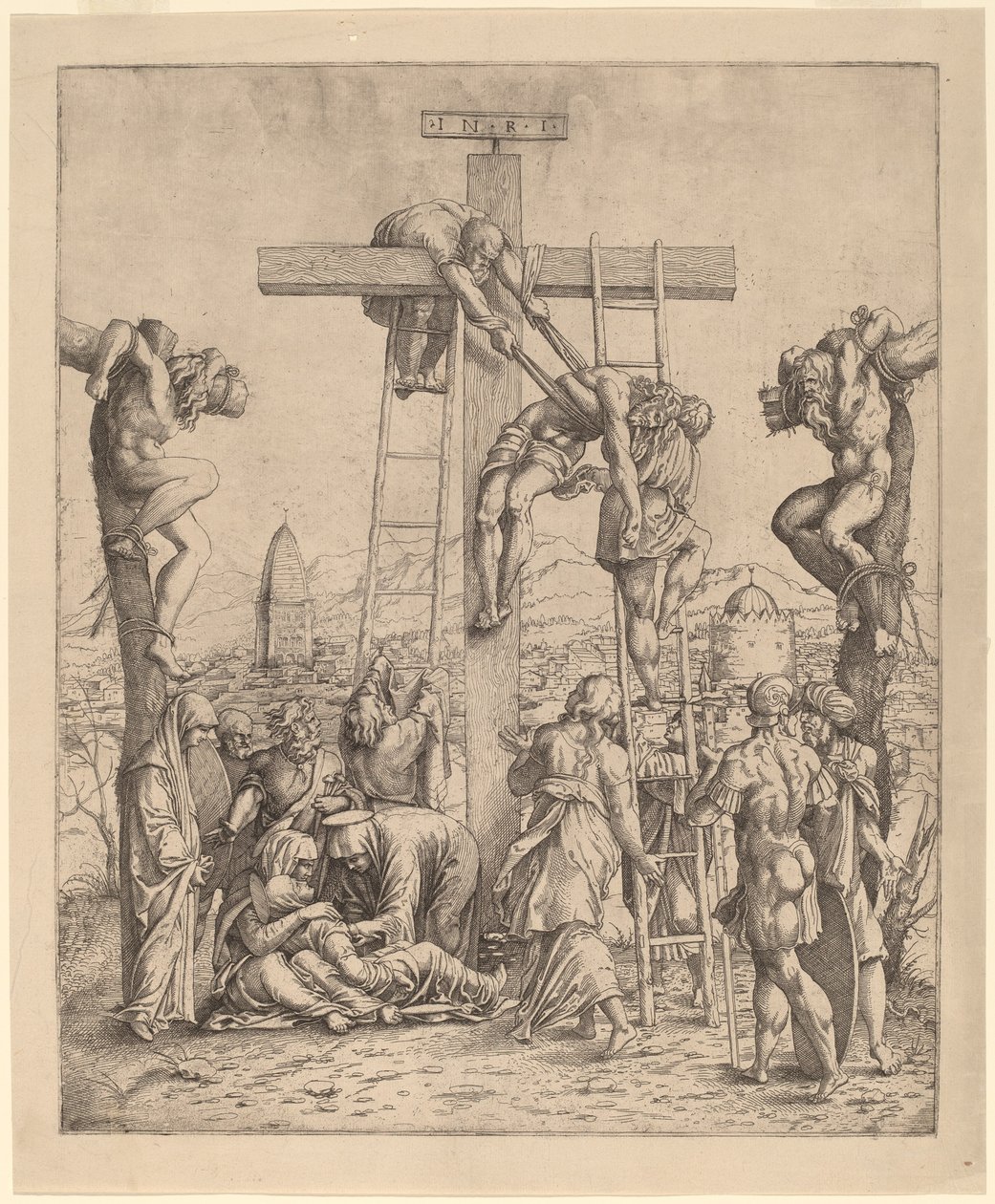 Zdjęcie z krzyża autorstwa Netherlandish 16th Century after Andrea Mantegna