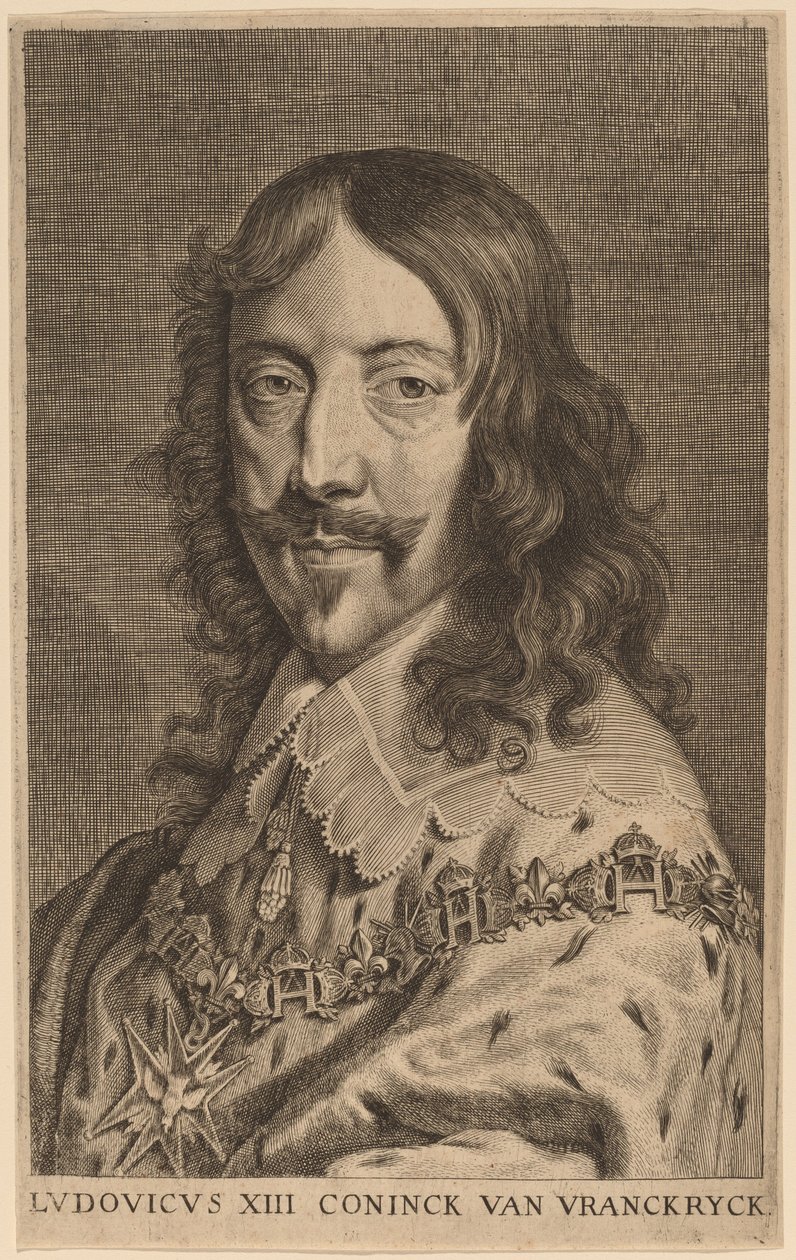 Ludwik XIII autorstwa Netherlandish 17th or 18th Century