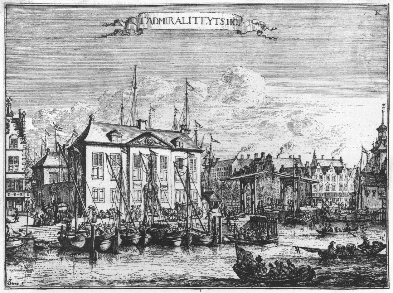 Dom Admiralicji w Rotterdamie autorstwa Netherlandish School