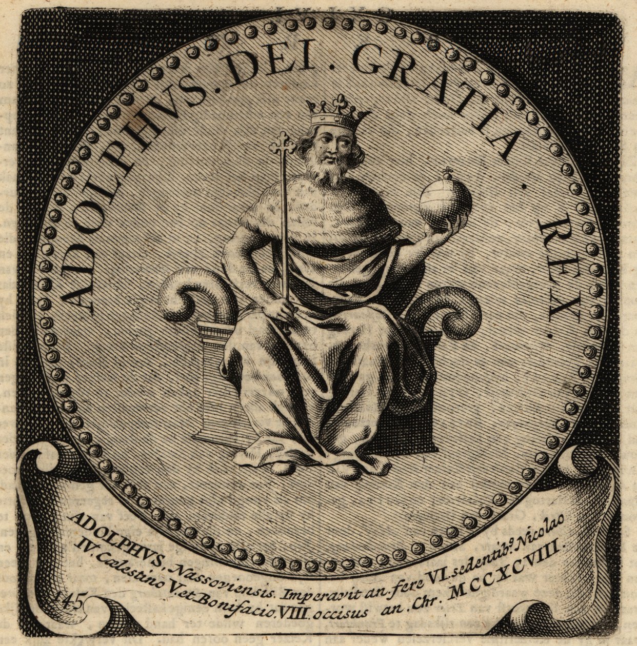 Cesarz Adolf. autorstwa Netherlandish School