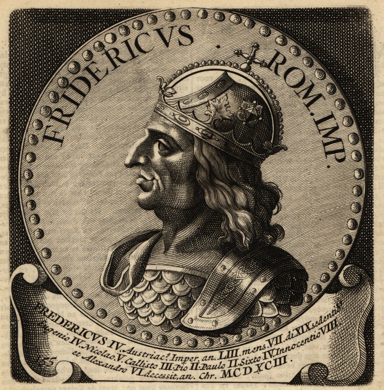 Cesarz Rzymski Fryderyk III. autorstwa Netherlandish School