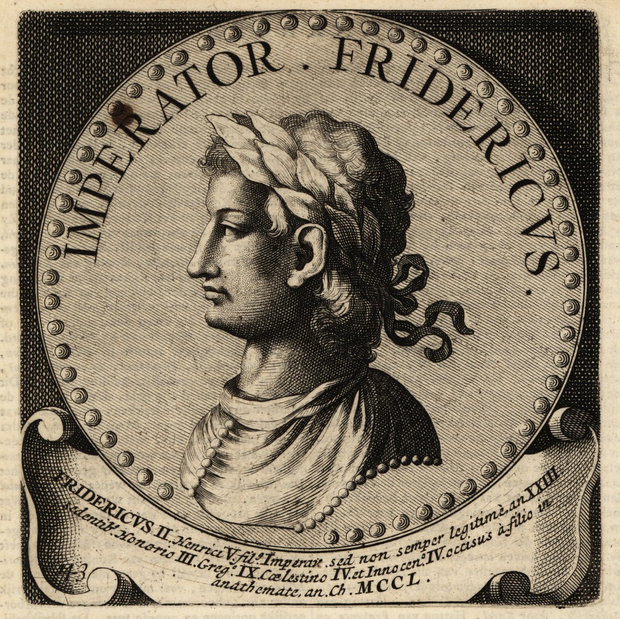 Cesarz Rzymski Fryderyk II. autorstwa Netherlandish School