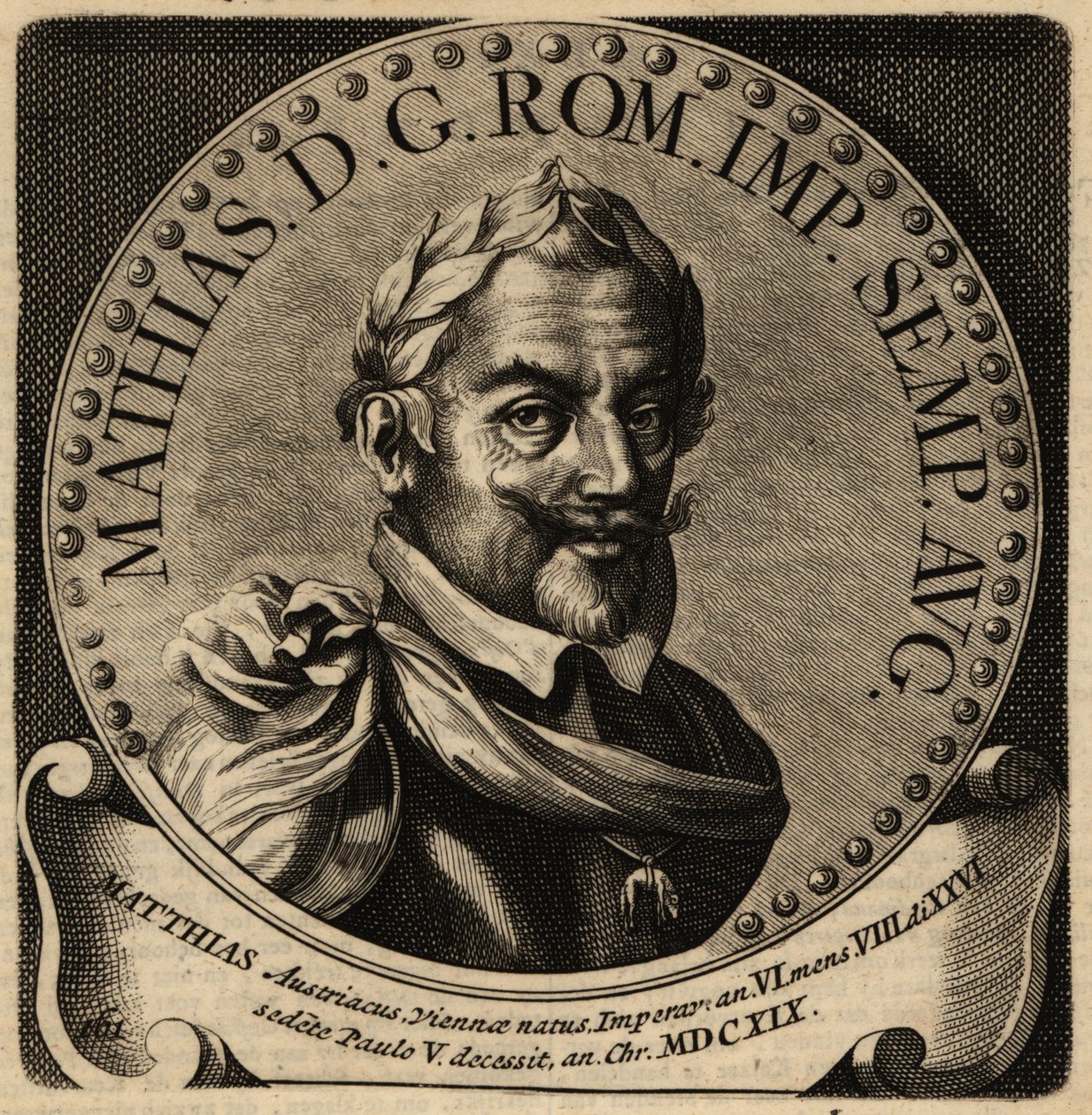 Święty Cesarz Rzymski Maciej. autorstwa Netherlandish School