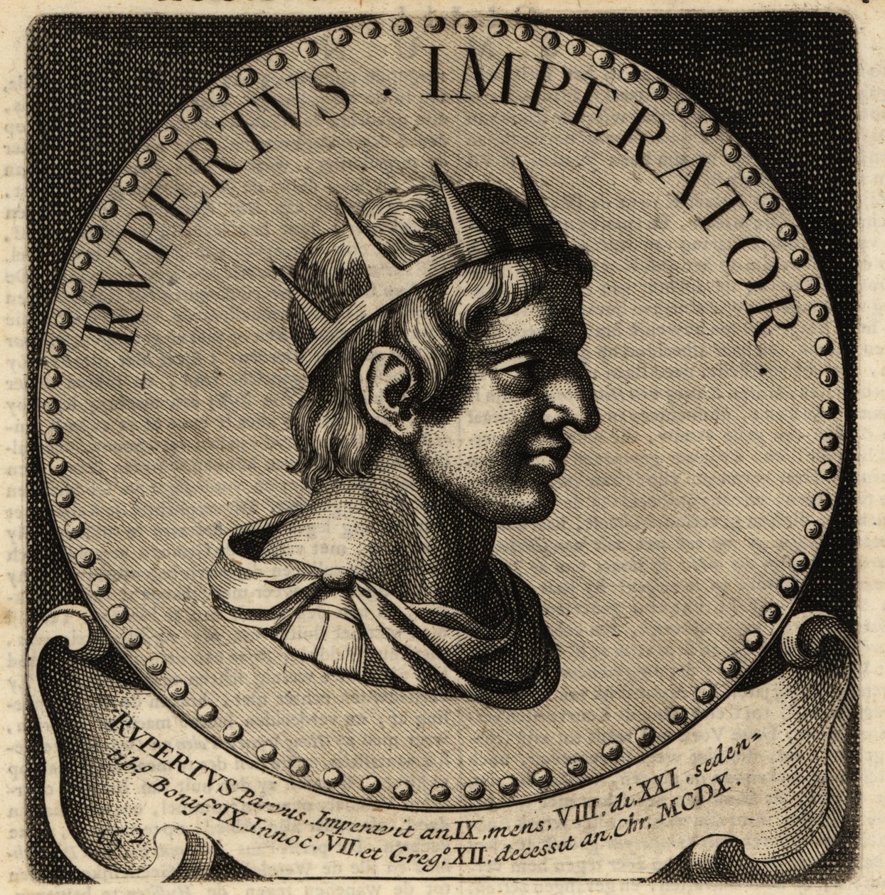 Święty Cesarz Rzymski Rupert. autorstwa Netherlandish School