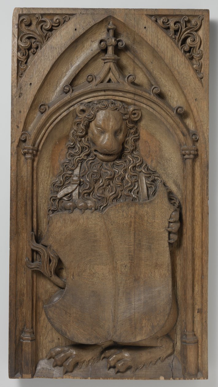 Tablica z prospektu organowego, ok. godz. 1510-20 autorstwa Netherlandish School