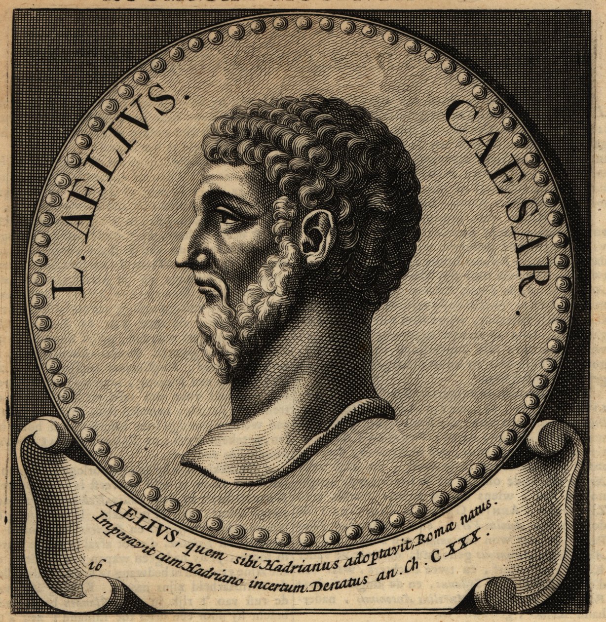 Portret Lucjusza Aeliusza Cezara. autorstwa Netherlandish School