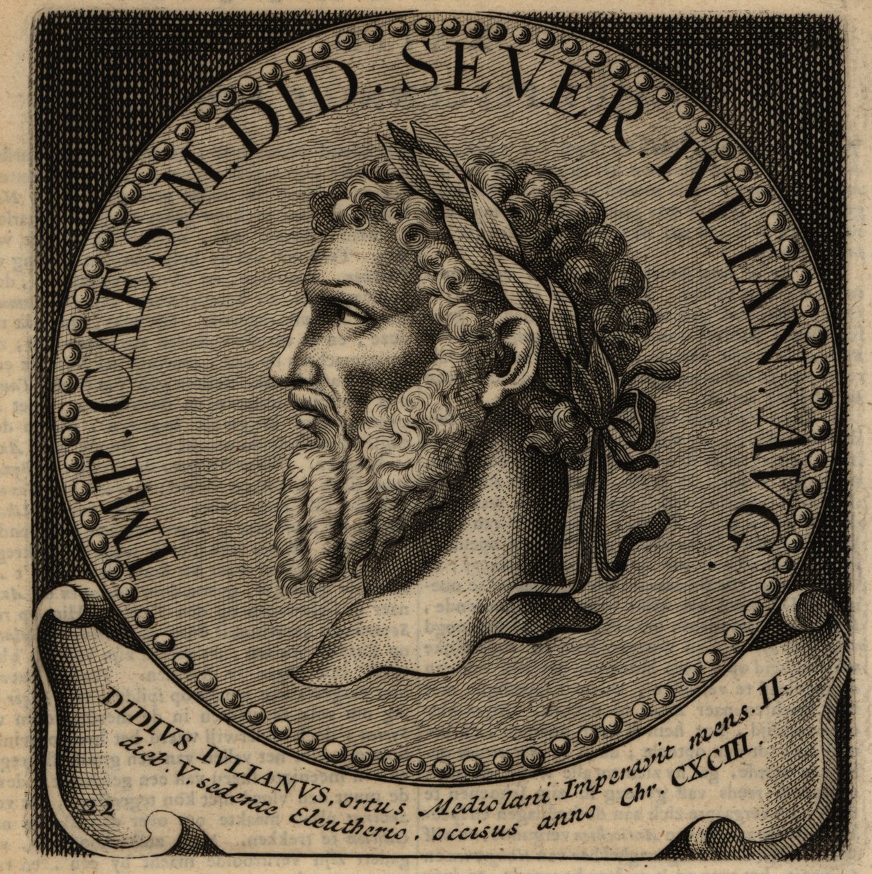 Portret cesarza rzymskiego Didiusa Julianusa. autorstwa Netherlandish School