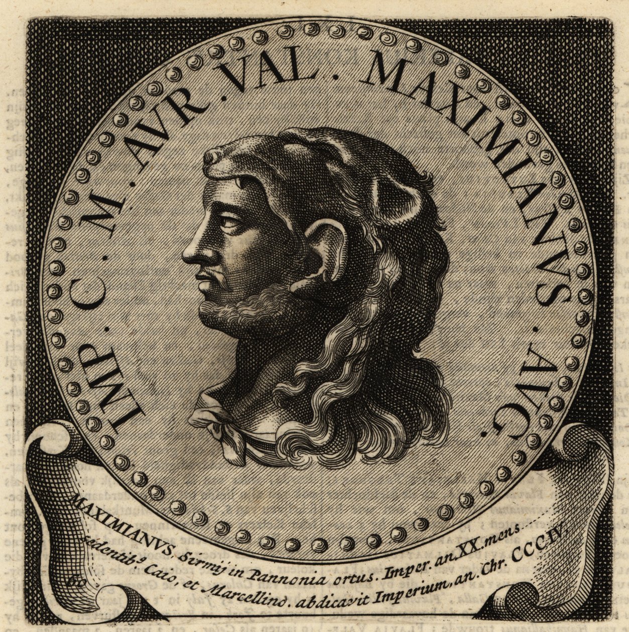 Portret cesarza rzymskiego Maksymiana. autorstwa Netherlandish School
