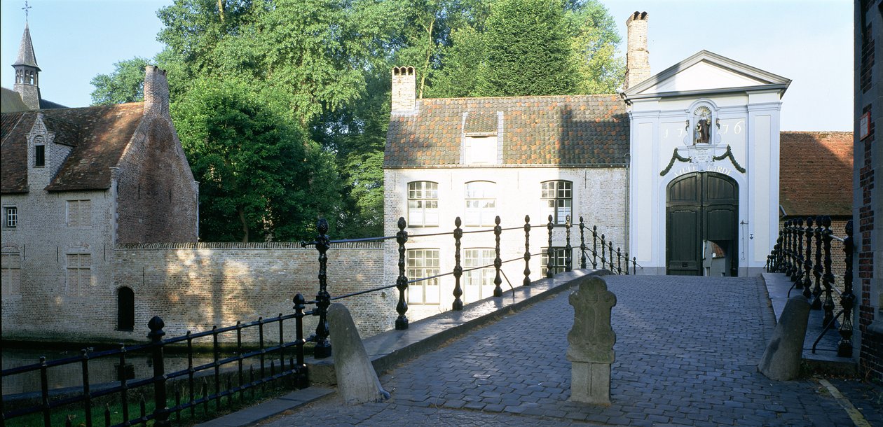 Begijnhof, założony ok. 1235 autorstwa Netherlandish School