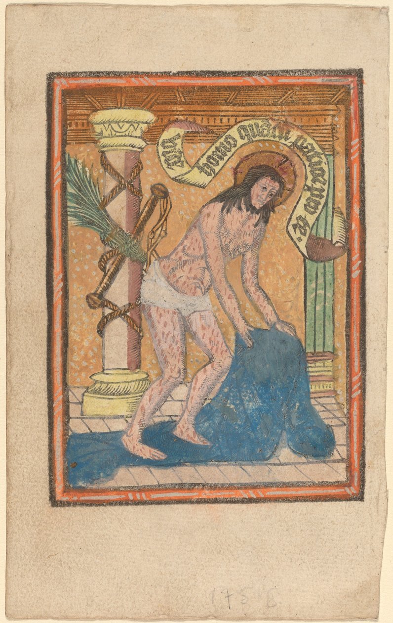 Mąż boleści autorstwa Netherlandish or French 15th Century