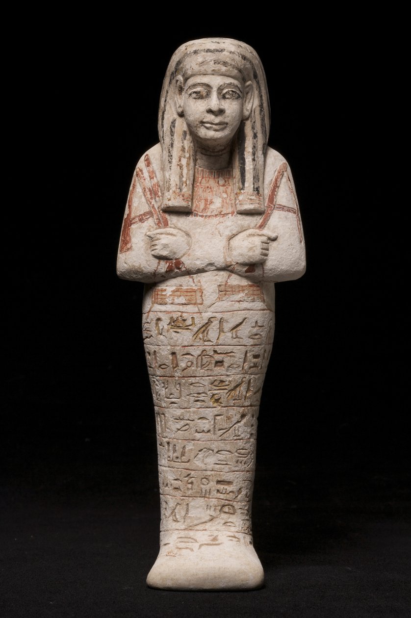 Ushabti dla kobiety o imieniu Wia, okres Ramesside (wapień) autorstwa New Kingdom Egyptian