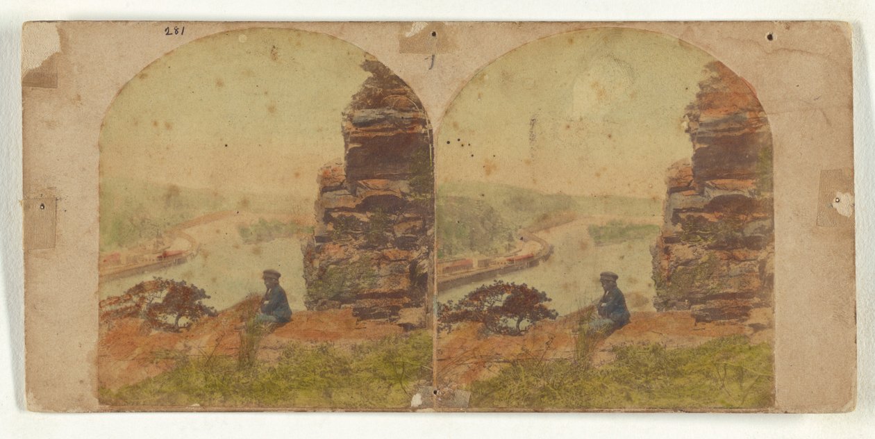 Widok na Potomac. Nr 2. Góra Pinnacle, naprzeciwko Harper